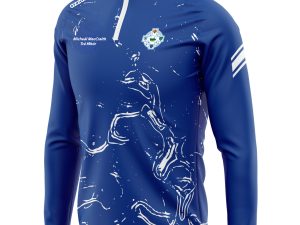 Tramore Azzurri 2026 Sublimation QTR Zip