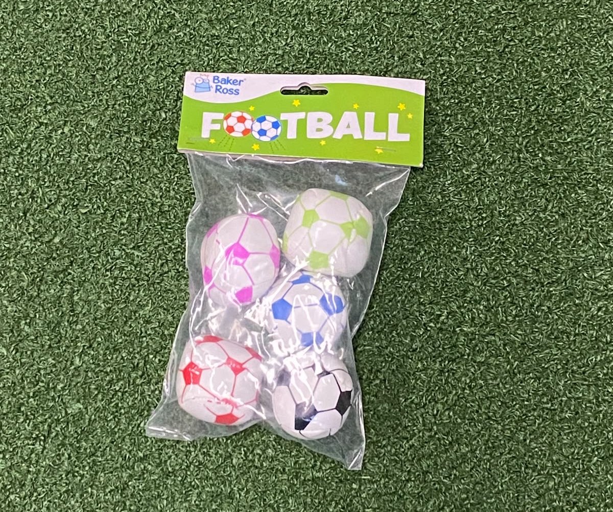 Small Football pk of 6
